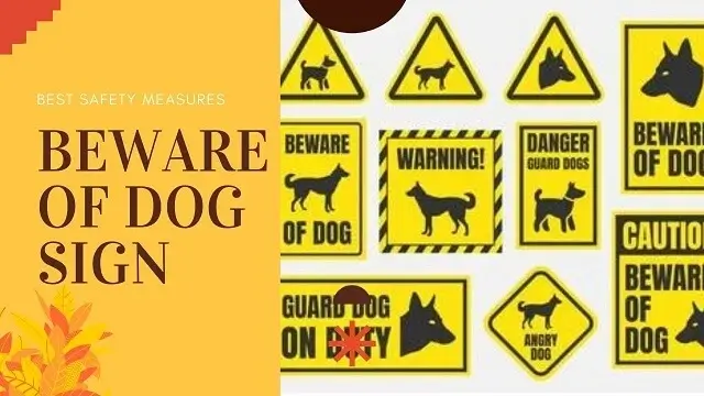 DL-03 Beware Dogs on the Loose Sign 